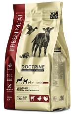 Doctrine Fresh meat Adult Medium&Maxi (Индейка, говядина, утка)
